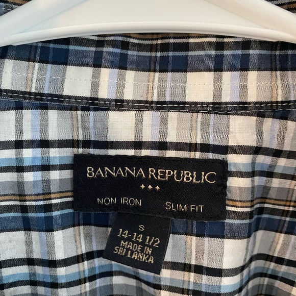 Banana Republic Mens Long Sleeve Button Down Shirt - Picture 3 of 5